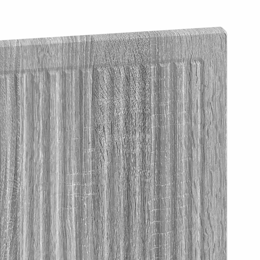 Testiera da Muro EDE Sonoma grigio Legno ingegnerizzato 896071