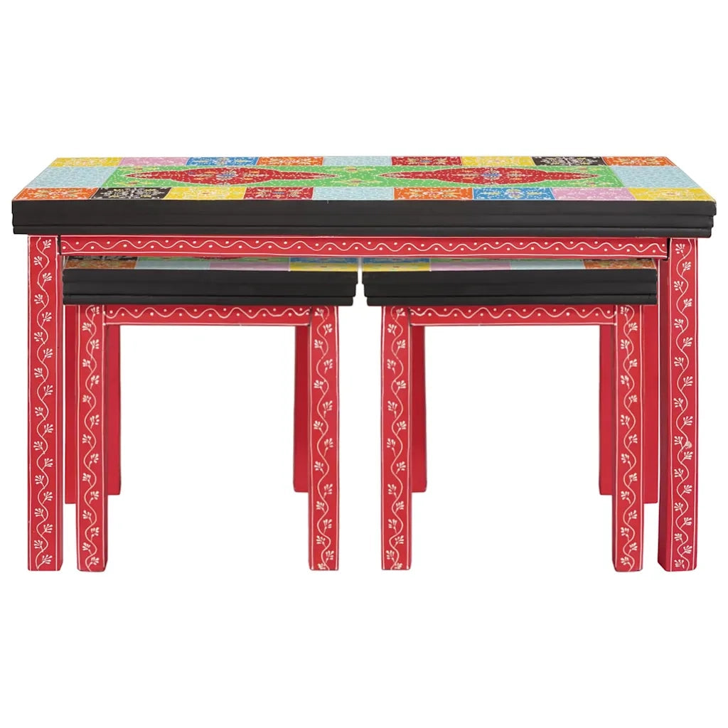 Tavolino 2 pz | Tavolo laterale Multicolore