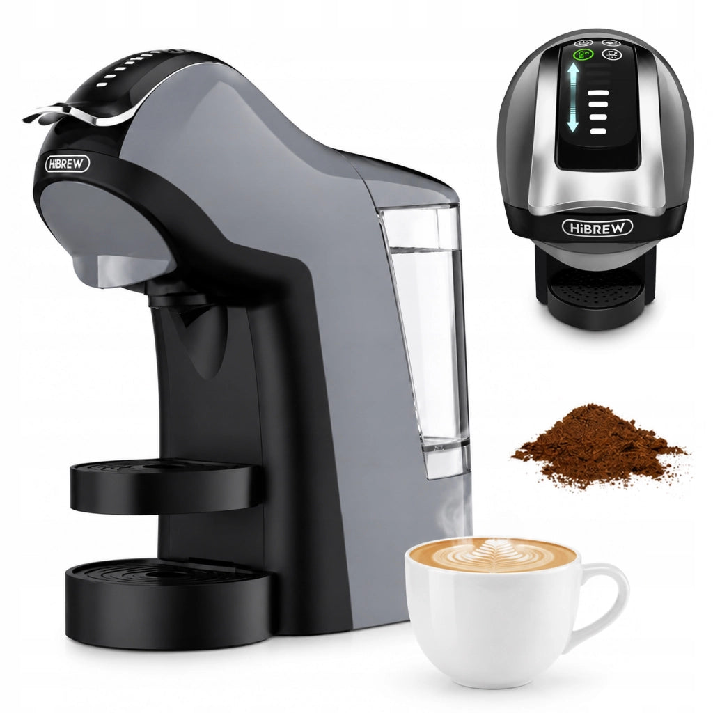 Macchina da Caffè HiBREW H17 4 in 1 20 Bar 1400 W Caldo/Freddo con Touch Screen e Serbatoio 1 L