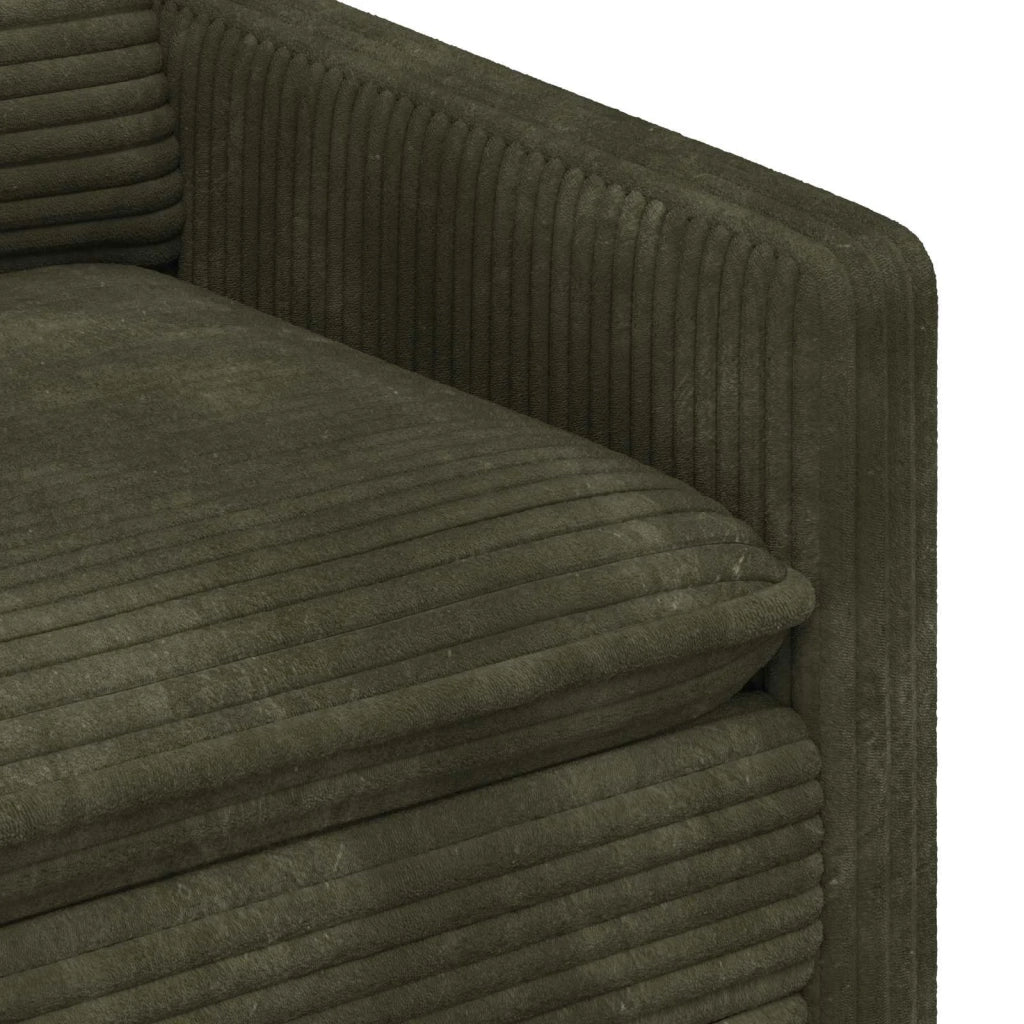 Set di divani 2 pcs Verde Poliestere 3417057