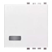 VIMAR EIKON - TASTO 2M CON DIFFUSORE BIANCO