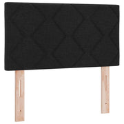 Testiera | Testata LED Nero 80 cm Tessuto