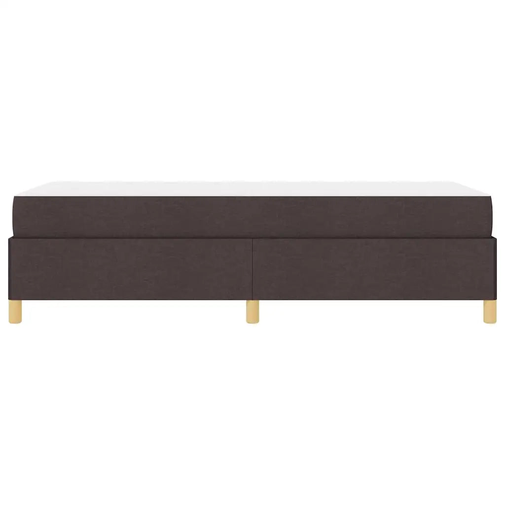 Struttura del letto Marrone Scuro 90 x 190 cm Tessuto 3398902