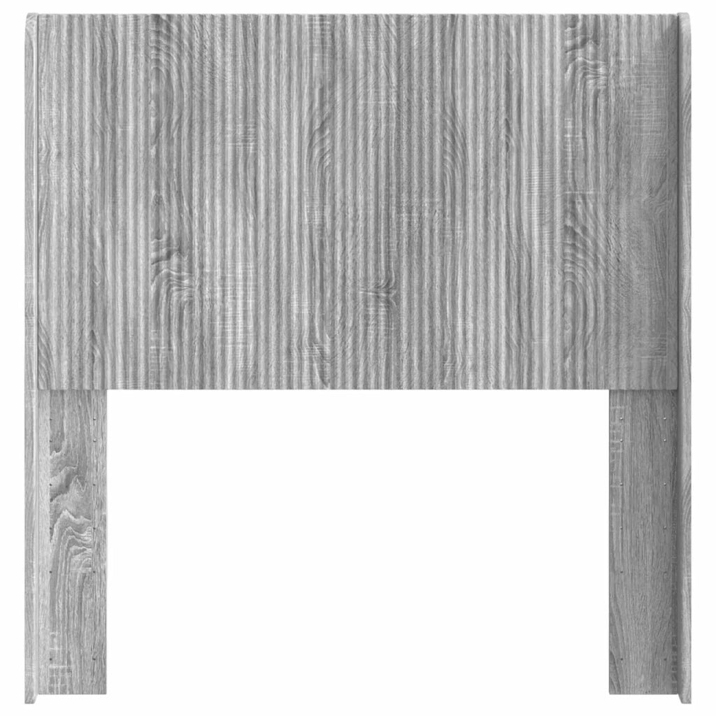 Testiera Letto Sonoma grigio Legno ingegnerizzato 889621