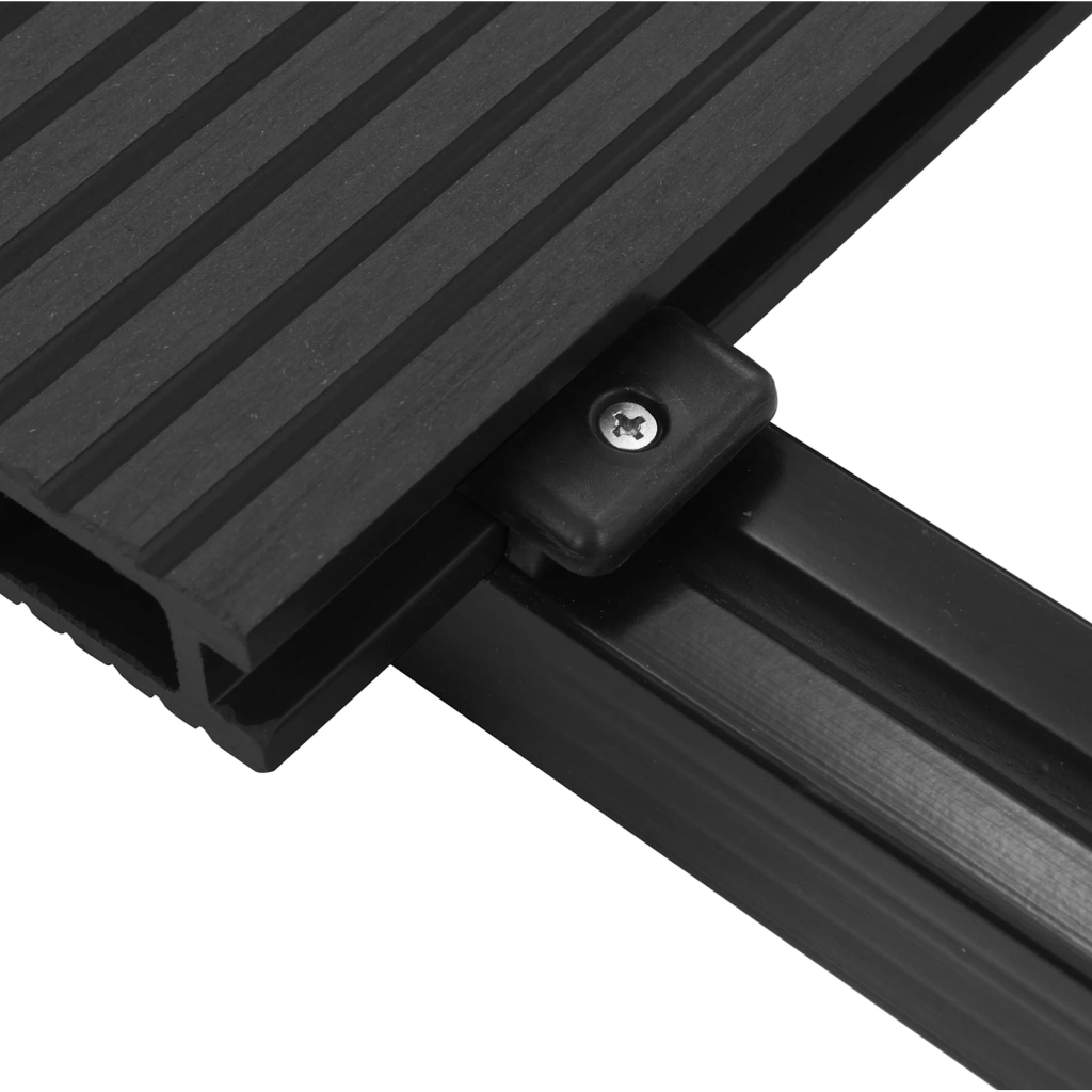 Pavimento da Deck 120 pcs Nero WPC 3444711