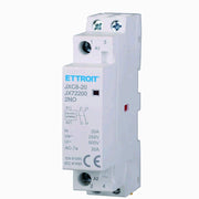 Contattore AC NO 220v 20A 2 Poli Attacco Din