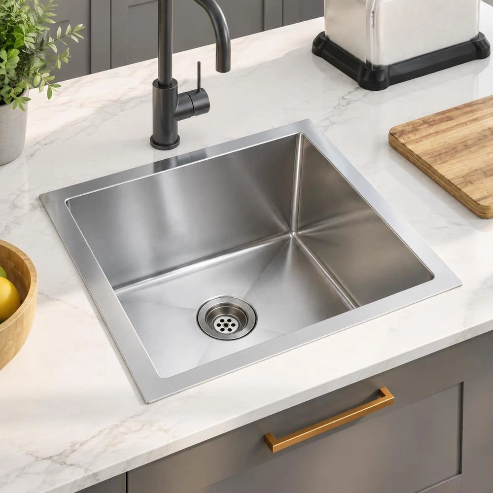 Handmade Stainless Steel Kitchen Sink