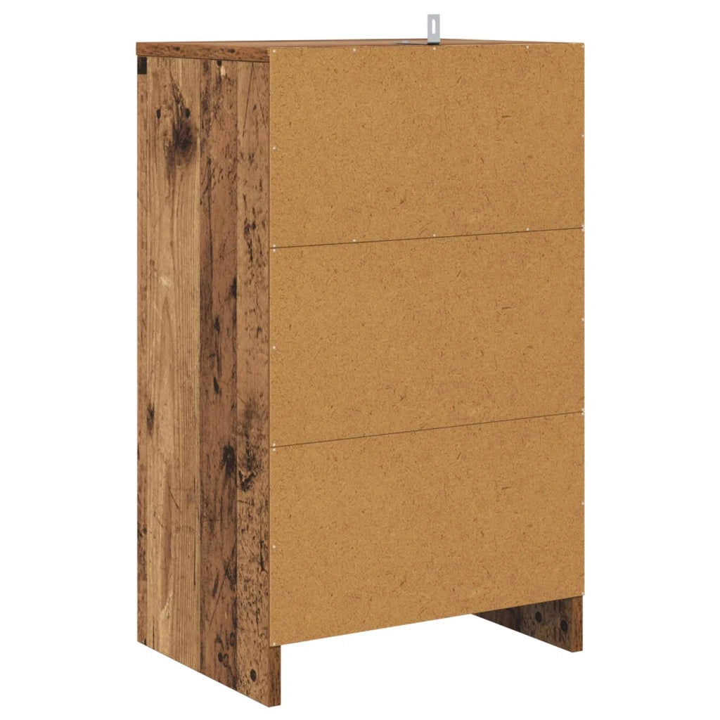 Comodini 2 pcs Legno vecchio 40 x 30 x 467 cm Legno multistrato 888924