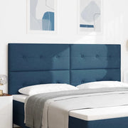 Testiera regolabile in altezza con testiera Blu 200 cm Tessuto 3337866