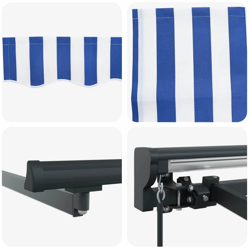 Cornice per Tenda Manuale con LED 3,5 x 2 m 3420762