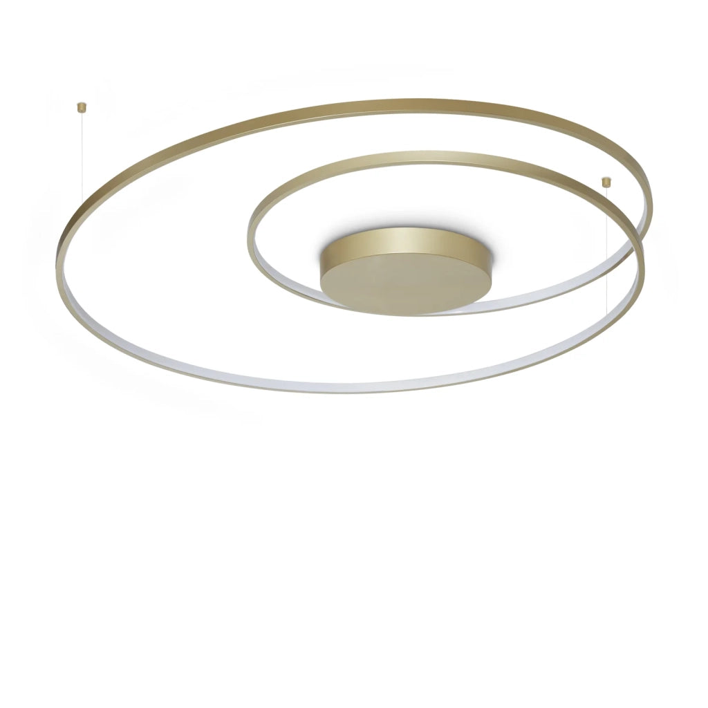 Lampadario Collezione OZ LED 75W Luce Calda 3000K Ottone Ideal Lux