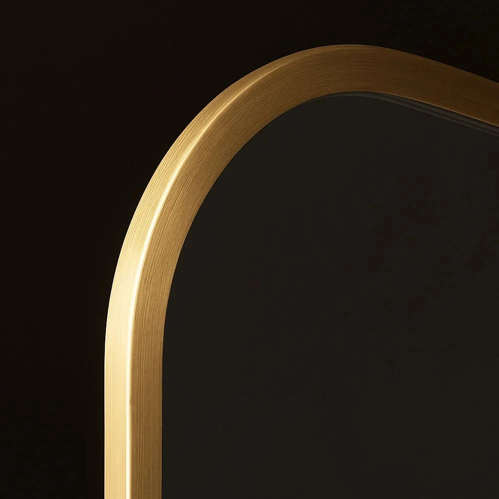 Parete Doccia Rea Sky Brush Gold 120