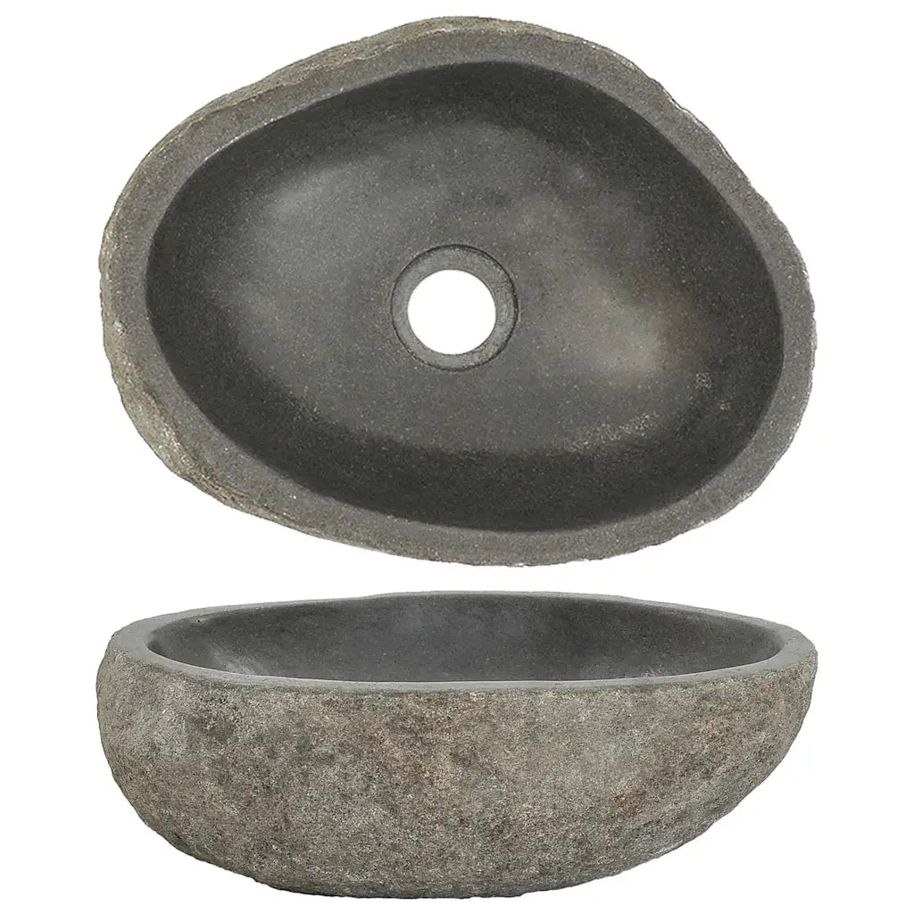 Lavandino in Pietra di Fiume Ovale (29-38)x(24-31) cm 146212