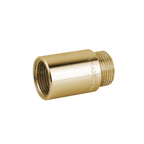 PROLUNGA MF IN OTTONE GIALLO- 3/4 x 100 mm- CAVAL- pezzi 1