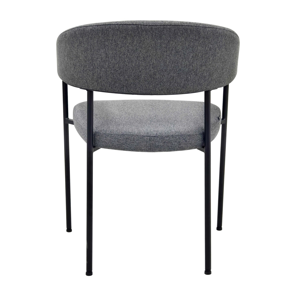 Oviala - Set di 2 poltrone in multistrato e tessuto ruggine