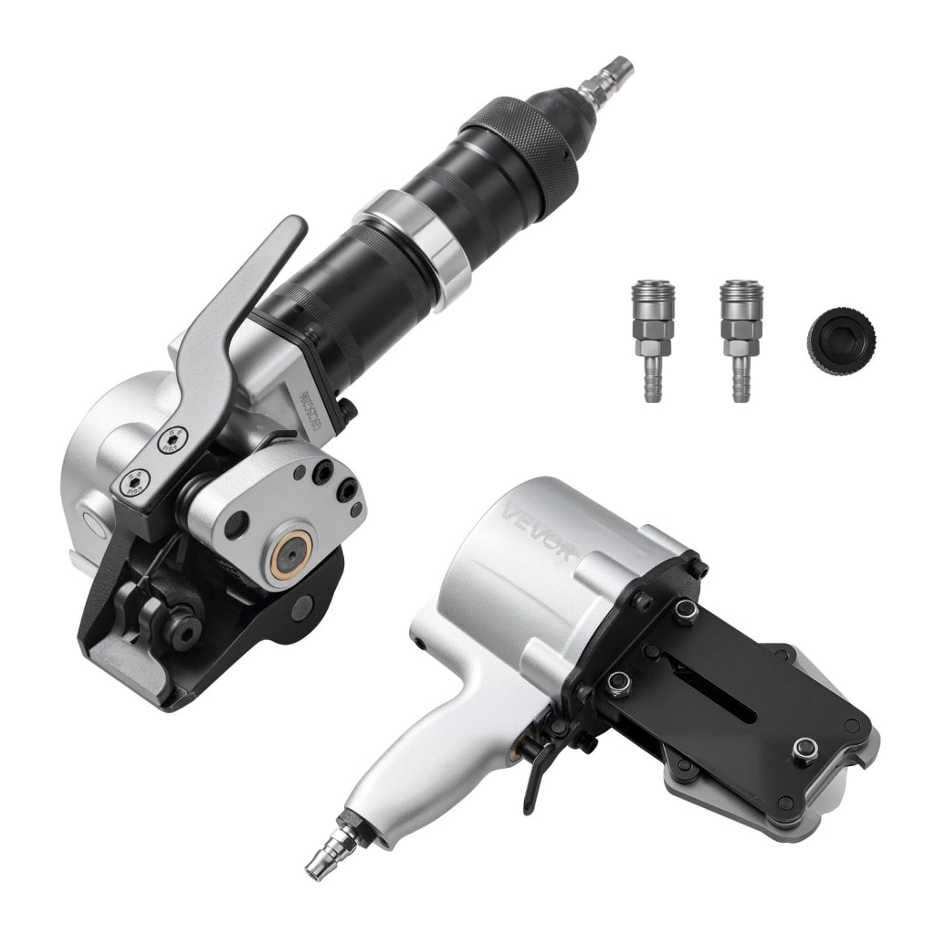 Reggiatrice Pneumatica per Reggia in Acciaio 32 mm, Tenditore e Sigillatore Split 8500 N per Imballaggi, Pressione 0,6-0,8 Mpa