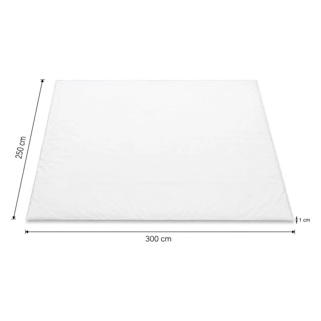 Saha, Copripiumino Matrimoniale Federa Inclusa, 300x250 cm Grigio
