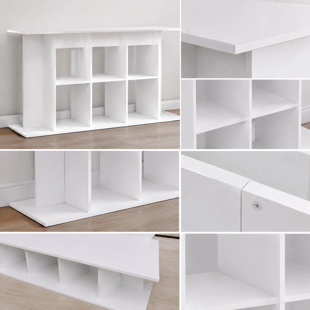 Aquarium Stand White 120x40x60 Cm Wood Composite