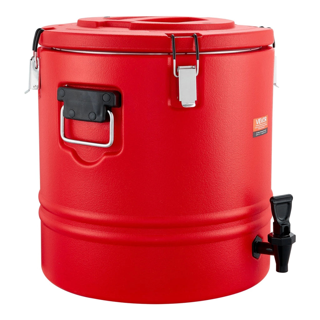 Distributore di Bevande Isolato WNS-9 da 30 L, Termico con Rubinetto, Acciaio Inossidabile 304, Robusto e Resistente per Esterni e Casa