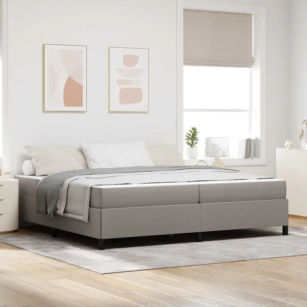 Letto a molle con materasso Talpa 200 x 200 cm Tessuto