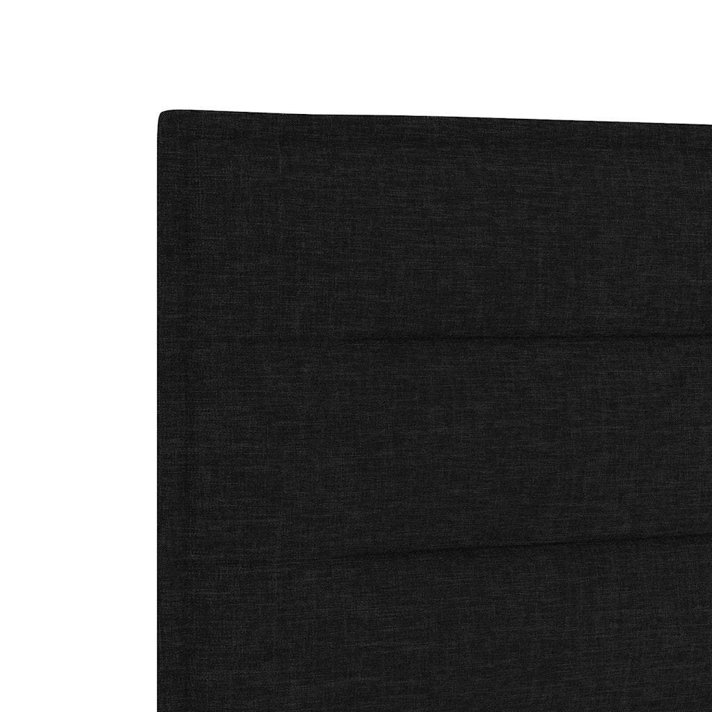 Testiera | Testata Nero 160 cm Tessuto