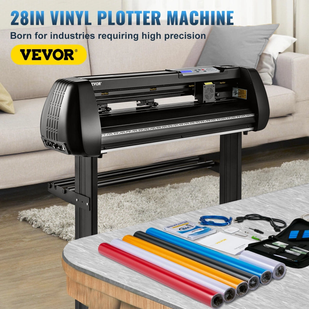 Plotter da Taglio Vinile SK-720L 720 mm 28,3 Pollici 10-800 mm/s con Bluetooth e USB per Bricolage e Fai da Te