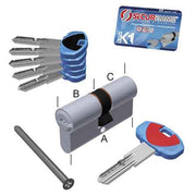 CILINDRO SAGOMATO 'EVO K1' SECUREMME 75 mm (25+10+40) - SECUREMME