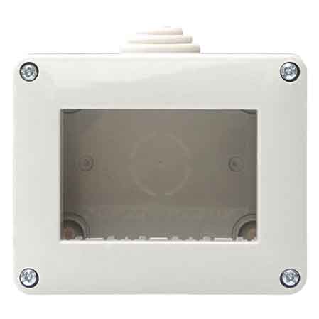 CONTENITORE DA PARETE PER APPARECCHI IP40 'STARLIGHT' 3 Posti - ELETTROIT