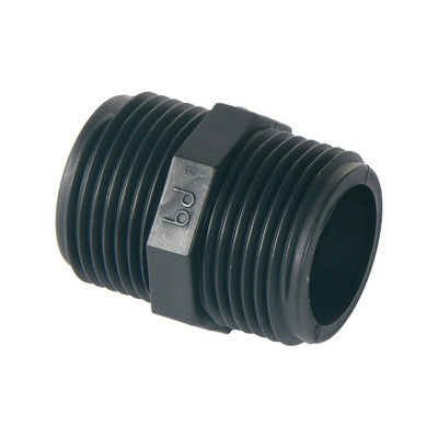 NIPPLE IN PP NERO- 11/4- BUCCH- pezzi 1