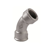 CURVA LUNGA FF 45  ° ZINCATA- 3- ATUSA- pezzi 1