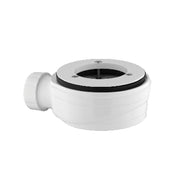 PILETTA SIFONATA LUX RIBASSATA 3 VITI UNIV. PER PIATTI DOCCIA STONE- Diam. 90 Flangia acciaio inox- DH- pezzi 1
