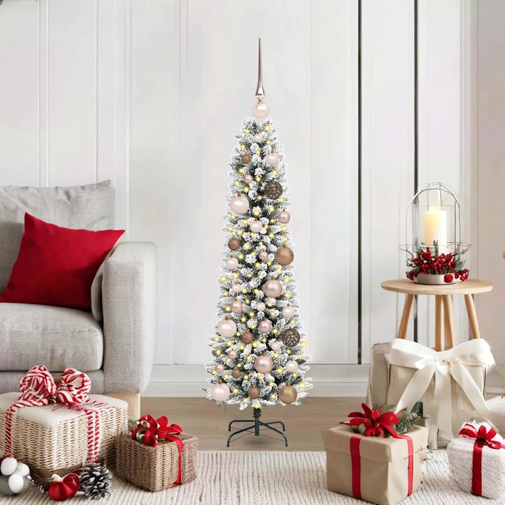 Albero di Natale artificiale Bianco 120 cm 3396079