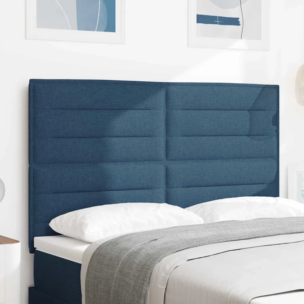Testiera Blu 144 cm Tessuto 3337690