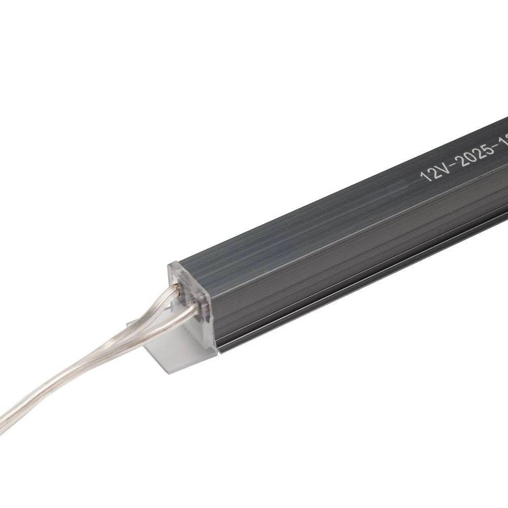 Trade Shop - Kit Barra Led 12w Profilo Alimentatore 24w 12v Luce 4000k Dimmerabile Sensore Touch -