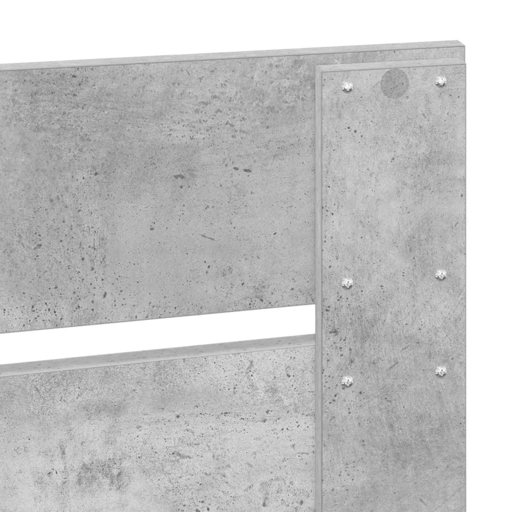 Testiera Grigio cemento Legno ingegnerizzato 888192