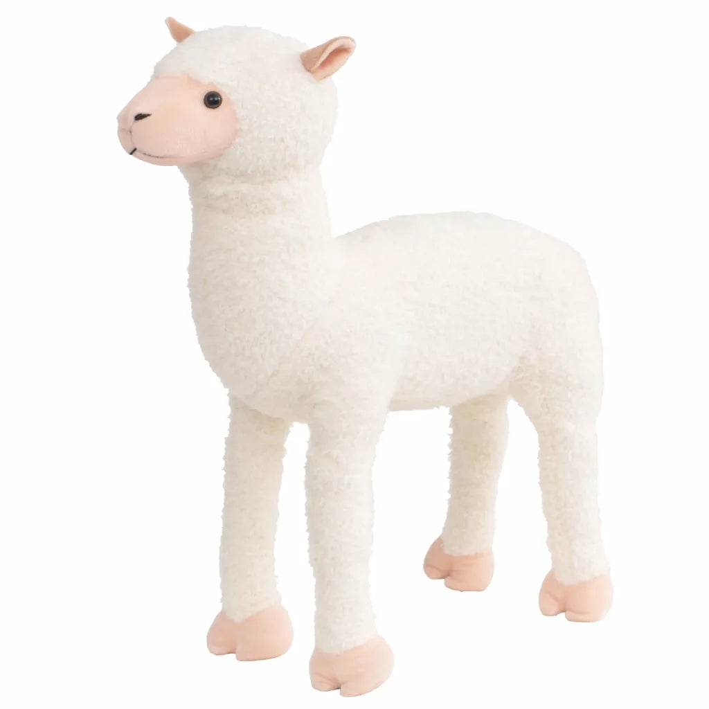Alpaca in Peluche in Piedi Bianco XXL 91338