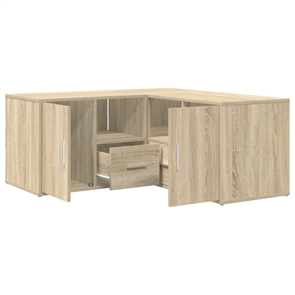 Mobile Angolare Rovere Sonoma 160x40x45 cm in Truciolato