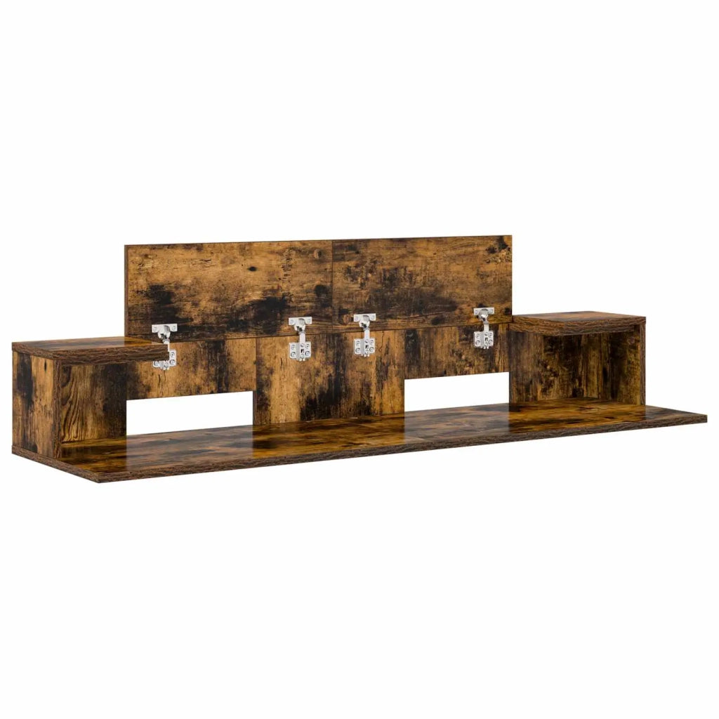 Scrivania studio Rovere Fumo 152 x 36 x 19,5 cm 8006696