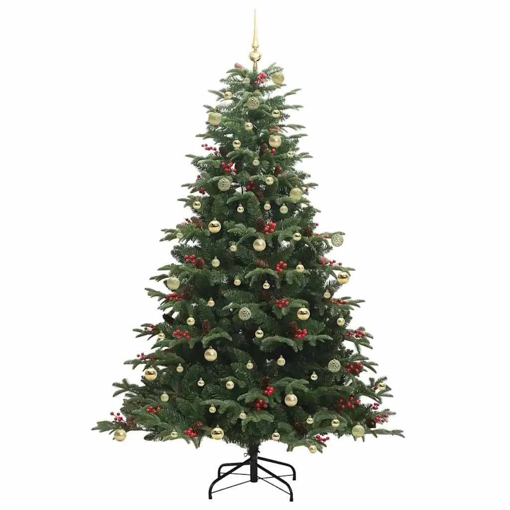 Albero di Natale artificiale con 300 LED Verde 240 cm 3395572