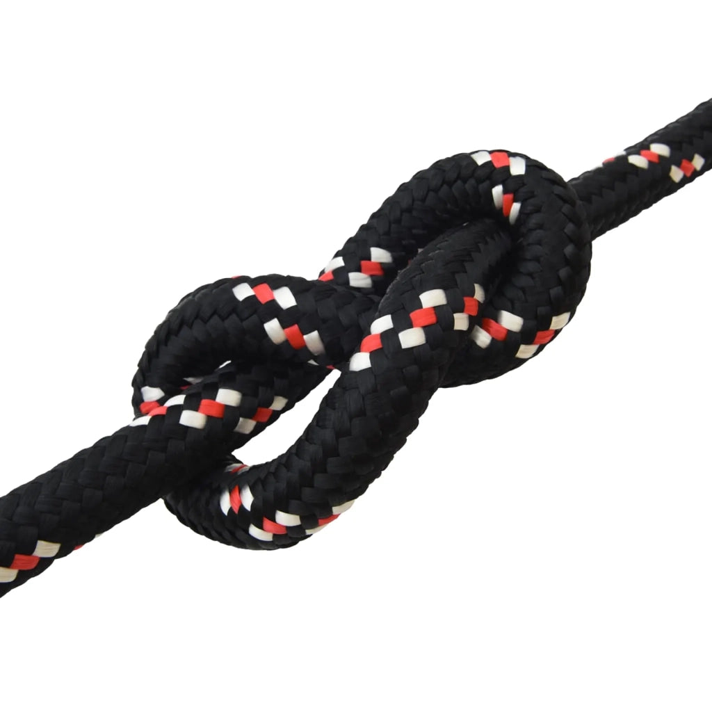 Corda multiuso 30 mm 25 m Nero e Rosso PP 3472966
