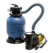 Sistema di filtrazione con filtro a sabbia pompa di filtrazione pompa per piscina 6000 litri all'ora 16_0002465