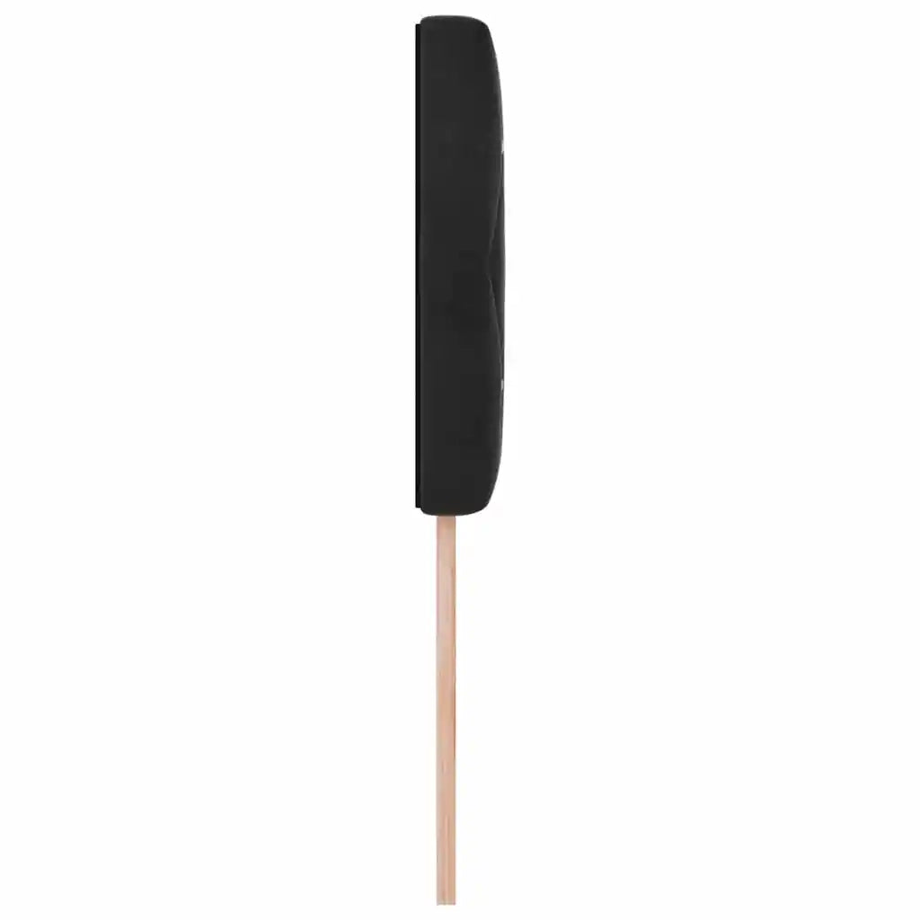 Testiera | Testata Nero 100 cm Velluto