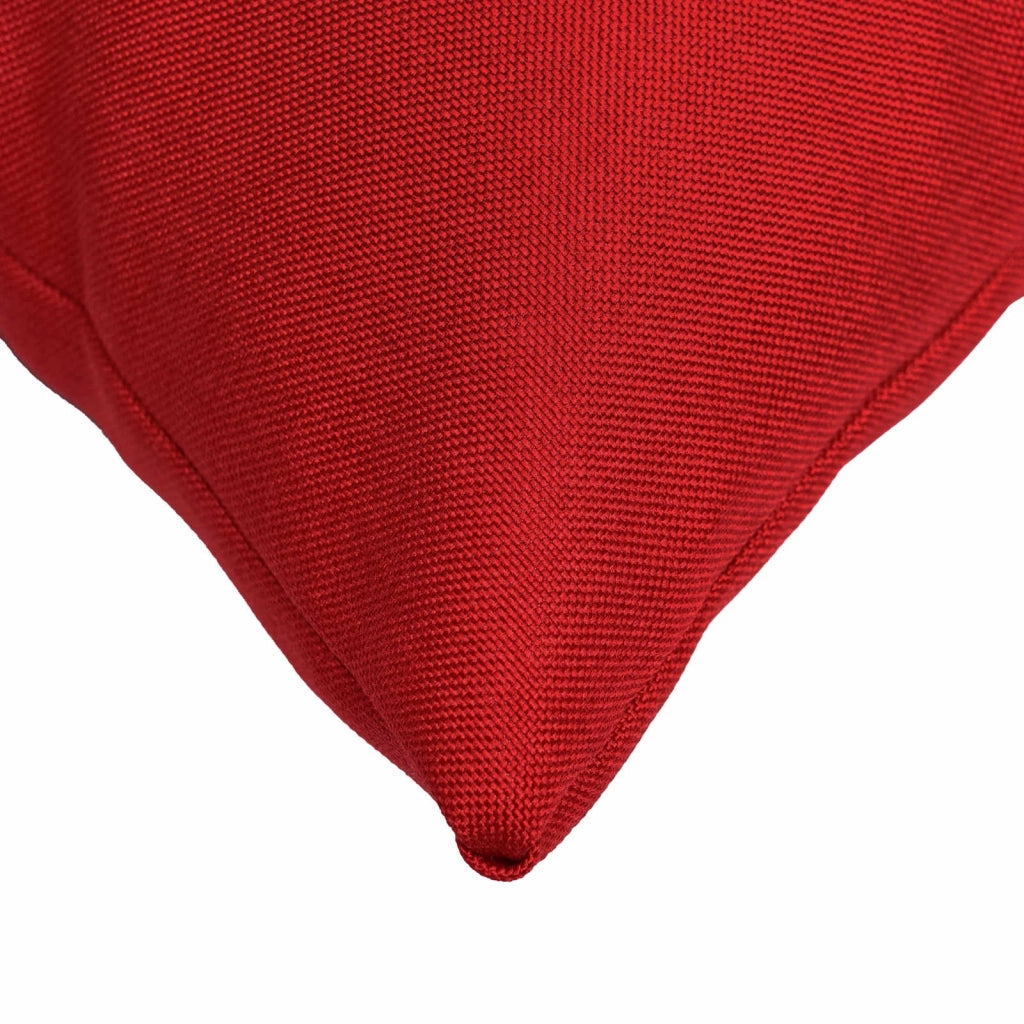 Cuscino con cuscino HEERLEN 2 pz Rosso Tessuto 928024