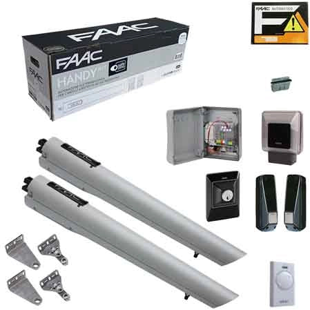 KIT MOTORE PER CANCELLI BATTENTI 'HANDY' FAAC - FAAC
