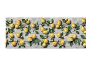 Tappeto Cucina Antiscivolo Stampa Digitale Linea Emozioni Fantasie Sapori - 58x240 - Limoni