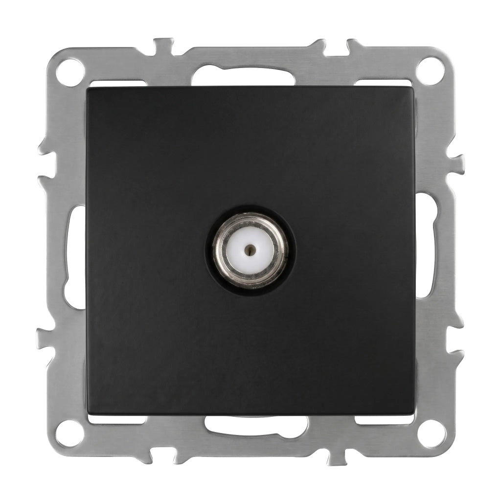 Presa Antenna Oste Jnh012-a Black