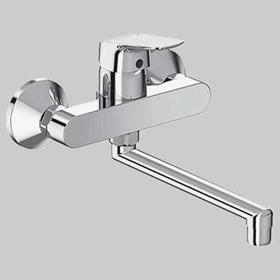 MONOCOMANDO LAVELLO A PARETE BASE  Cromo     IDEAL STANDARD