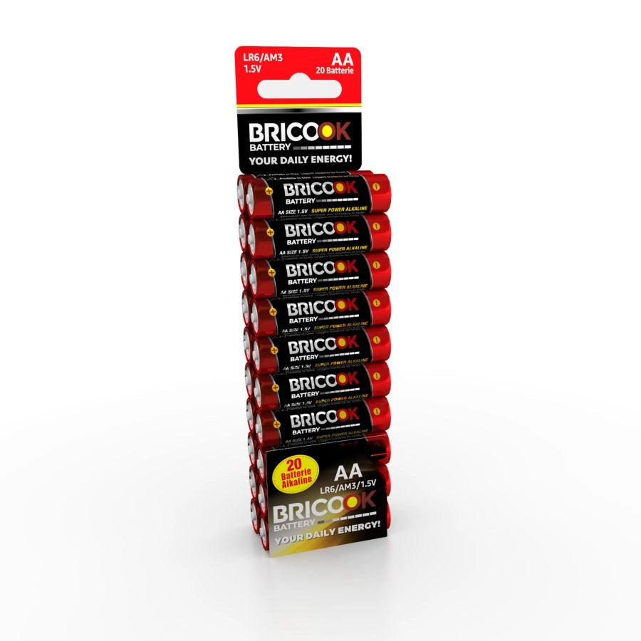 PILE STILO ALKALINE PERFORMANCE MULTIPACK 20AA