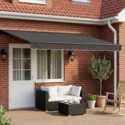 Tettuccio Elettrico Retrattile Antracite 4 x 2 m 3421164