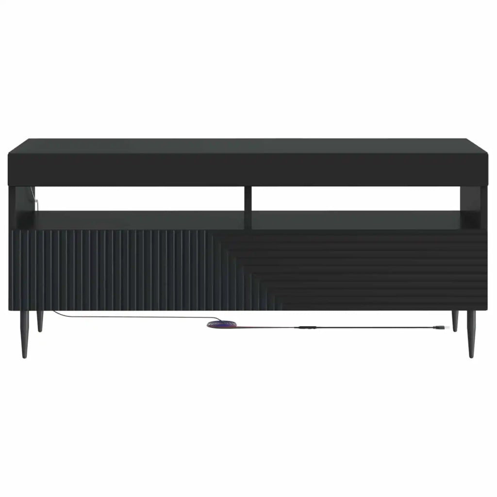 Mobile TV LED HAARLEM 100 x 35 x 43 cm Nero 896986